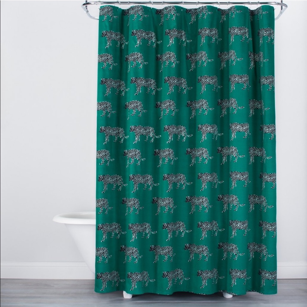 Opalhouse Target Panther Leopard Shower Curtain
